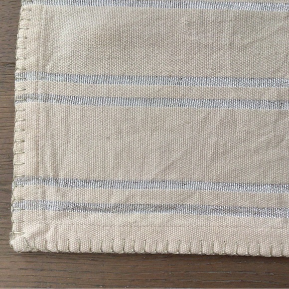 Anthropologie Placemat cotton ivory tone - Picture 2 of 9